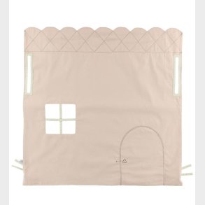 Loullou Dukkehus til Aktivitetsstativ - Rosa/Creme