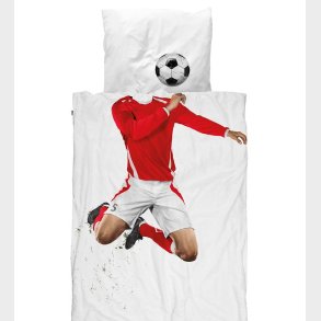 Snurk Sengetj - Junior - Rd Fodboldspiller