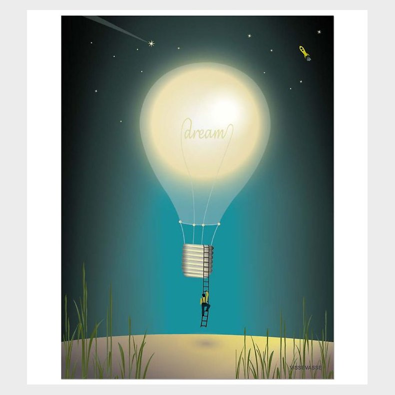 Vissevasse Plakat - 30x40 - Dreaming