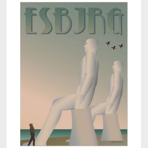 Vissevasse Plakat - 50x70 - Esbjerg - Mndene