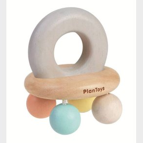 PlanToys Klokke-Rangle - Pastel