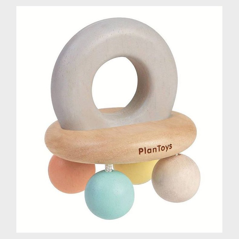 PlanToys Klokke-Rangle - Pastel