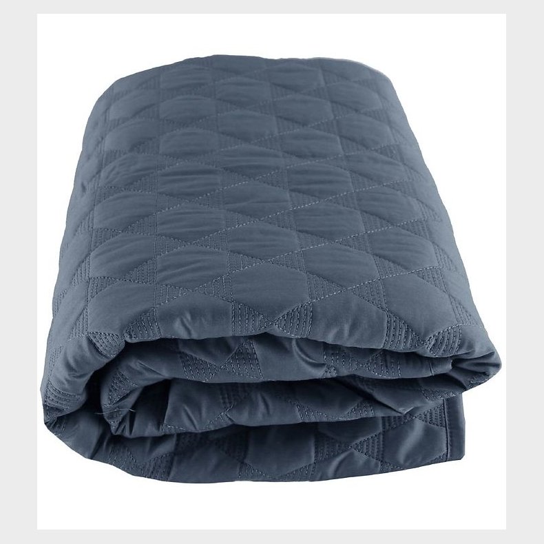 Smallstuff Legetppe - 100x100 - Quiltet Stlbl m. Stjerner