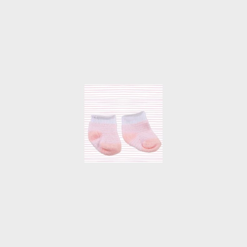 G&ouml;tz Socks, Stripy Pink, 30-50 Cm - Dukke