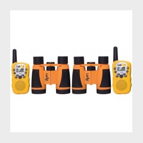 Levenhuk LabZZ WTT10 Orange Walkie Talkie and Binoculars Set - Legetj