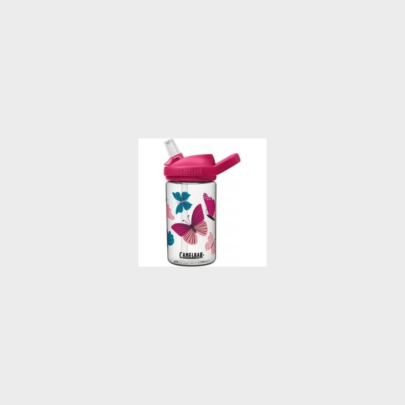 Camelbak Cb Eddy+ Kids 14oz - Colorblock Butterflies - Str. .4L - Drikkeflaske