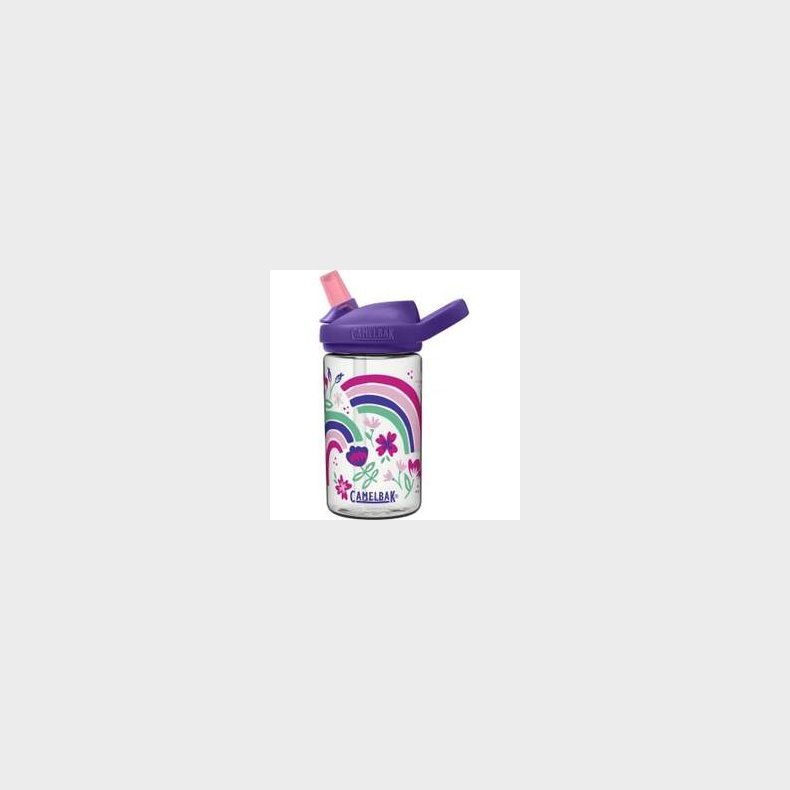 Camelbak Cb Eddy+ Kids 14oz - Rainbow Floral - Str. .4L - Drikkeflaske