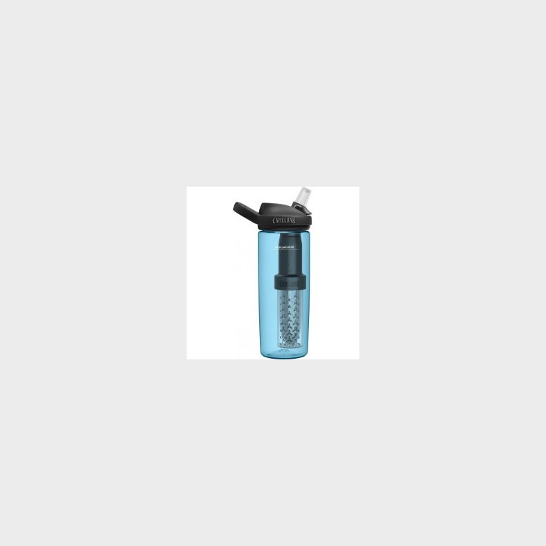 Camelbak Eddy+ 20oz, Filtered By Lifestraw - True Blue - Str. 20oz - Drikkeflaske