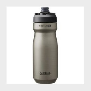 Camelbak Podium Insulated Titanium 18oz - Raw Titanium - Str. .5L - Drikkeflaske