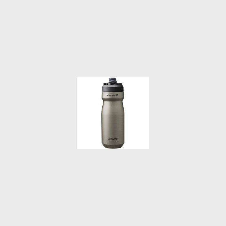 Camelbak Podium Insulated Titanium 18oz - Raw Titanium - Str. .5L - Drikkeflaske
