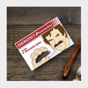 Gift Republic Emergency Moustaches - Udkldning
