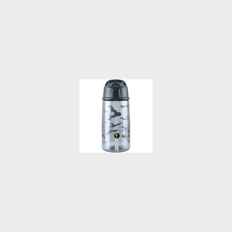 Littlelife Water Bottle - Camo, 550ml - Drikkeflaske