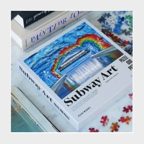 Printworks Puslespil Subway Art, Rainbow - Puslespil