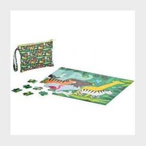 Petit Collage Puslespil Animal Menagerie - Puslespil