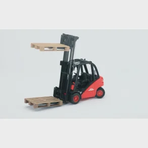 Linde H30D gaffeltruck med 2 paller