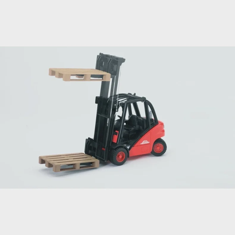 Linde H30D gaffeltruck med 2 paller