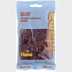 Hama midi perler 1000 stk bordeaux 30
