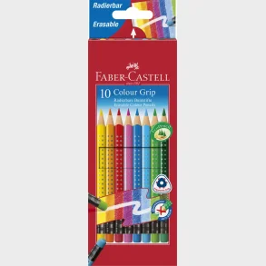 Farveblyant erasable Faber-Castell 10 stk