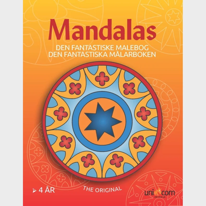 Den Fantastiske Malebog med Mandalas fra 4 r