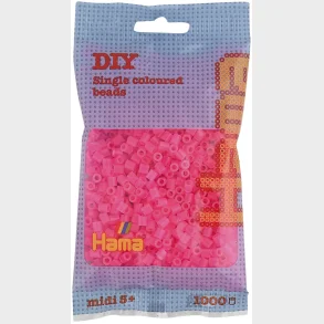 Hama midi perler 1000 stk fuchsia 32