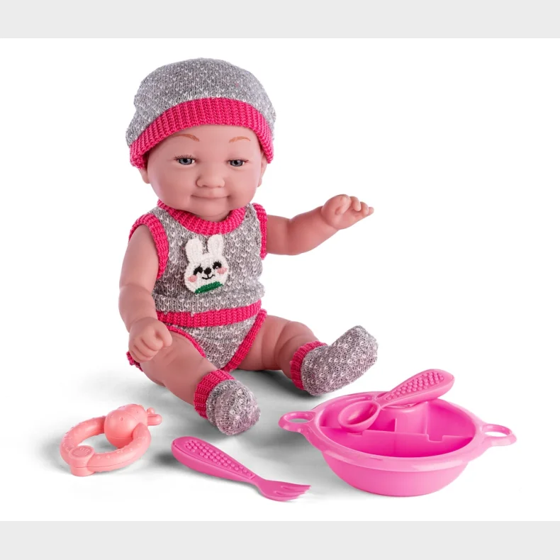 Pigedukke med striktj 30 cm