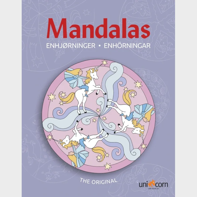 Mandalas med Enhjrninger