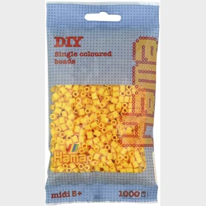 Hama midi perler 1000 stk gul 3