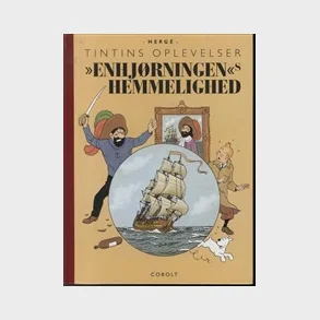 Tintin: Enhj�rningen's hemmelighed - retroudgave