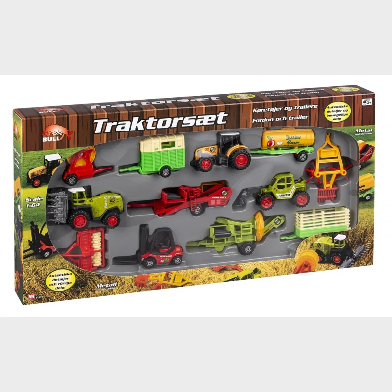 Bull gavest med 12 dele