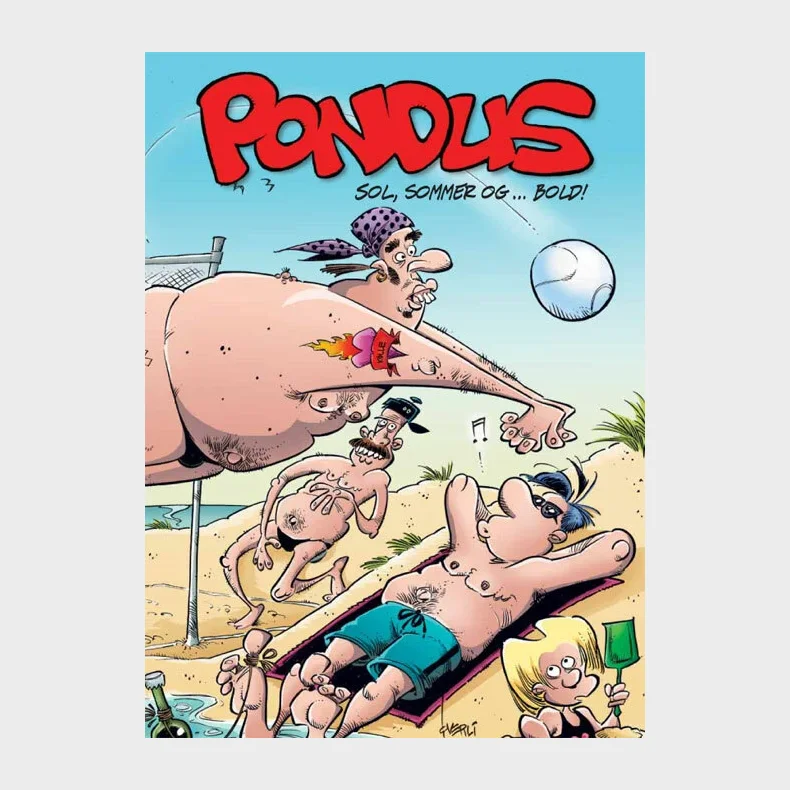 Pondus: Sol, sommer ... og bold