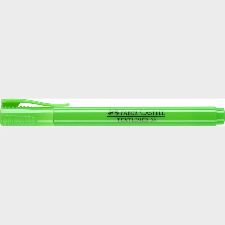 Overstregningspen Faber-Castell grn 38 textliner
