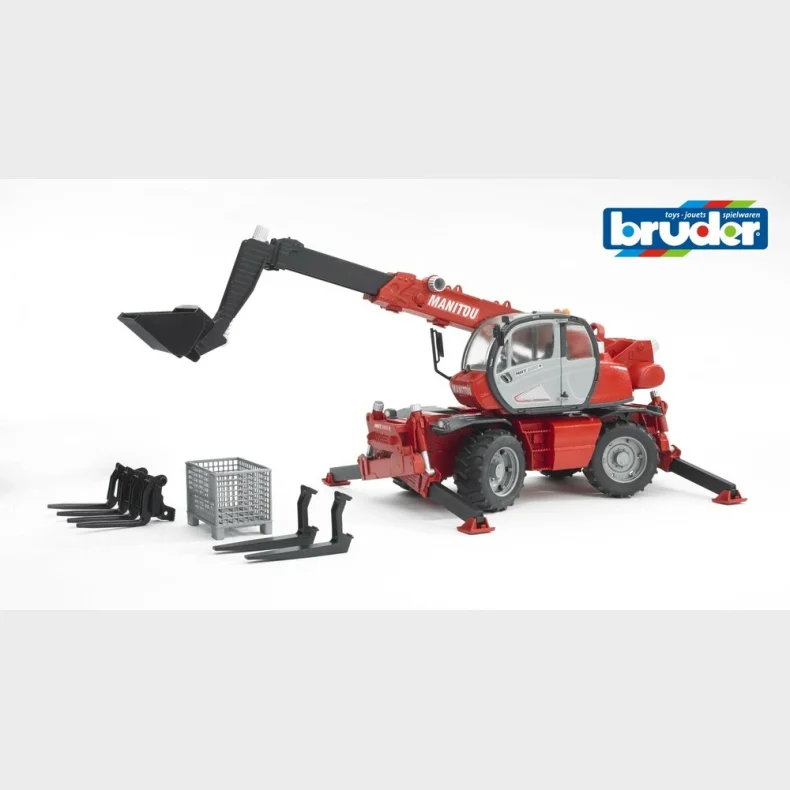 Manitou teleskop gaffeltruck MRT 2150 med tilbehr