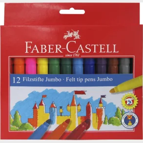Tusser jumbo Faber-Castell 12ass