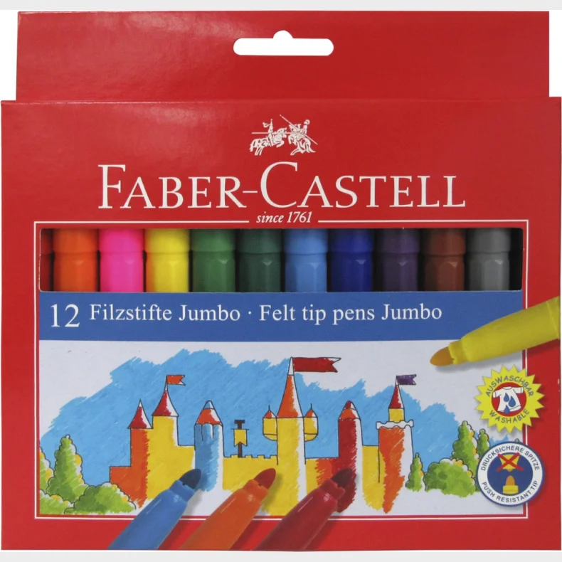 Tusser jumbo Faber-Castell 12ass