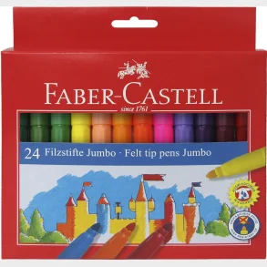 Tusser jumbo Faber-Castell 24ass