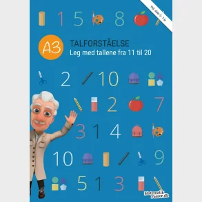 A3 - Talforstelse, Leg med tallene fra 11 til 20