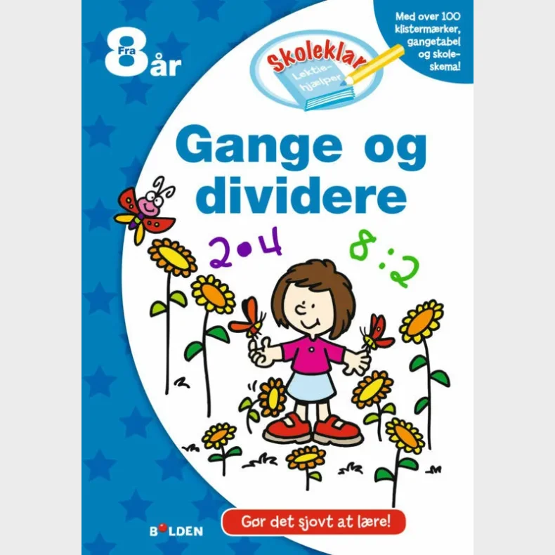 Skoleklar Lektiehjlper: Gange og dividere