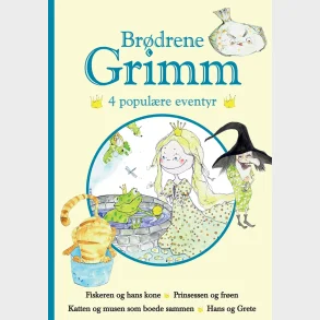 Brdrene Grimm - 4 populre eventyr Bl