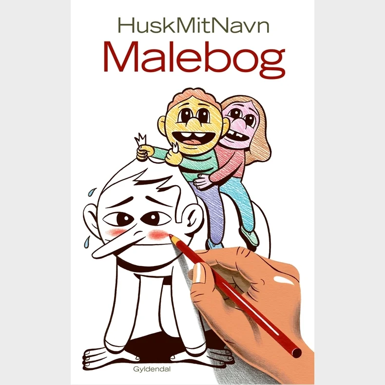 HuskMitNavn malebog