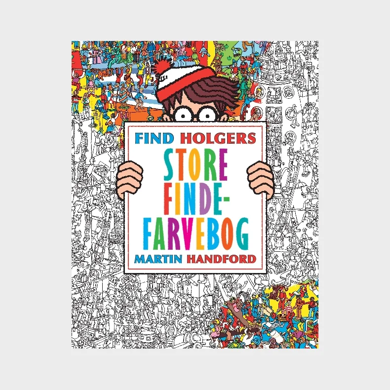 Find Holgers store finde-farvebog