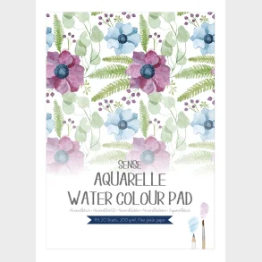Akvarelblok sense A4 200 g 20 blade