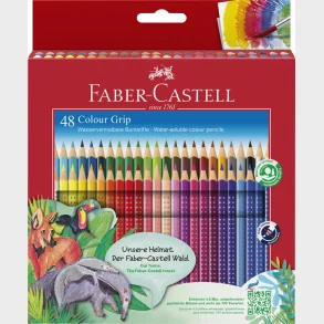 Farveblyant grip Faber-Castell 48 stk.