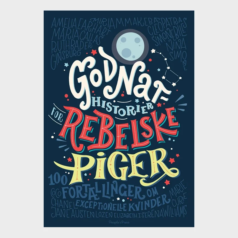 Godnathistorier for rebelske piger