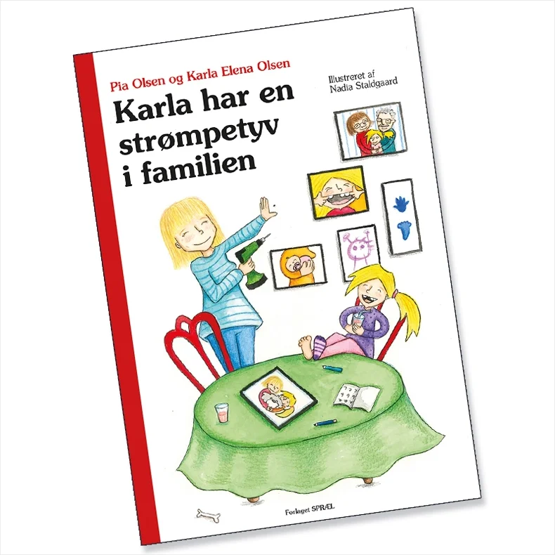 Karla har en str�mpetyv i familien