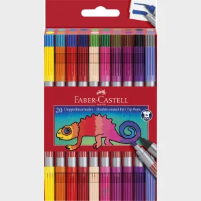 Tusser  Faber-Castell 2 spidser 20 stk.
