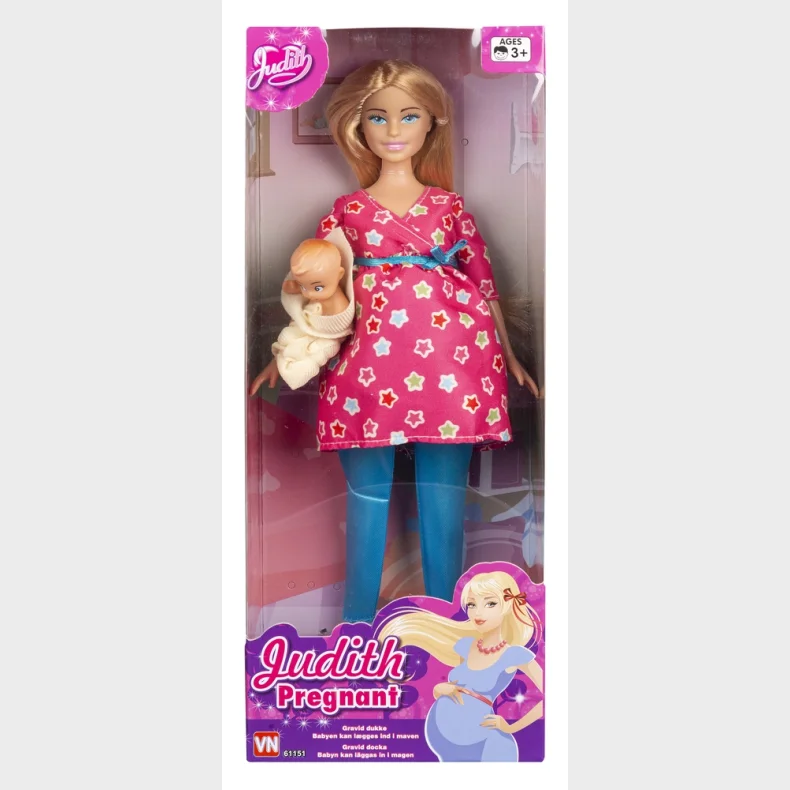 Judith gravid med baby asst