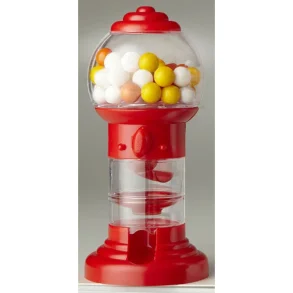 Tyggegummimaskine rd med ca. 36 stk.