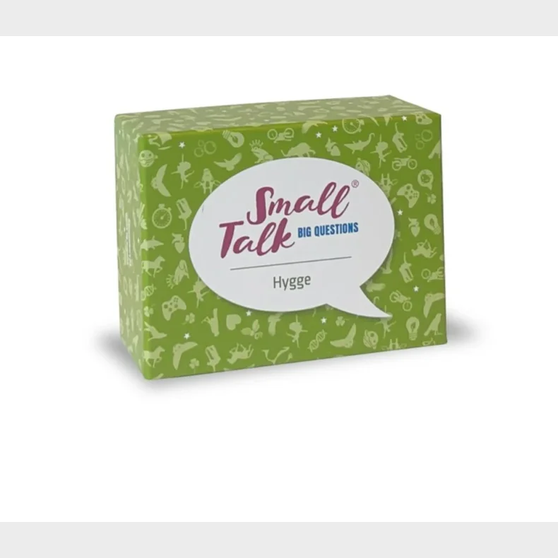 Small talk - big questions gr�n