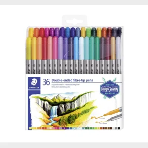 Tusser Staedtler design journey tyk/tynd 36 ass