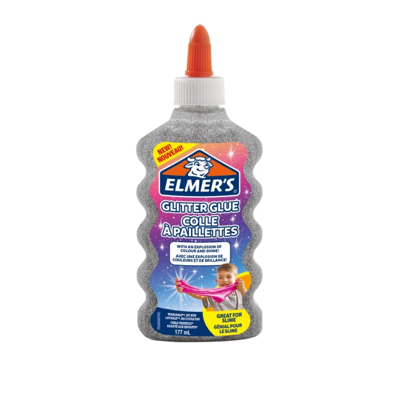 Elmers glitterlim slv 177 ml